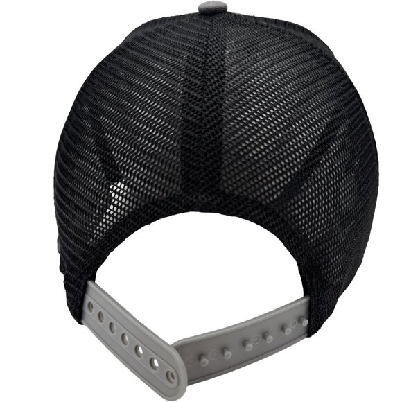 INFINITY HEADWEAR "Don't Tread on Me" Snake Embroidered Grey Black Snapback Hat - Picture 7 of 10